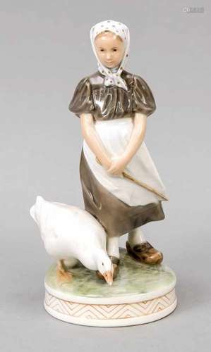 Goose maid, Royal Copenhagen, mark 1969-74, 1st quality, design Christian Thomsen, u.sign., model