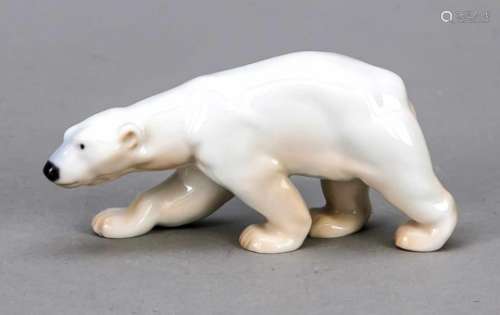 Striding Polar Bear, Bing & Grondahl, 20th century, 2nd quality, designed by SvendJespersen, model