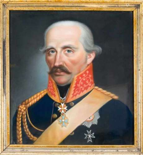 Circle of Friedrich Carl Gröger (1766-1838), probably a portrait of the Prussian fieldmarshal