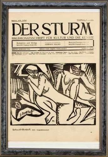 Expressionism --- ''Der Sturm'', half-monthly publication for culture and arts, ed. byHerwarth