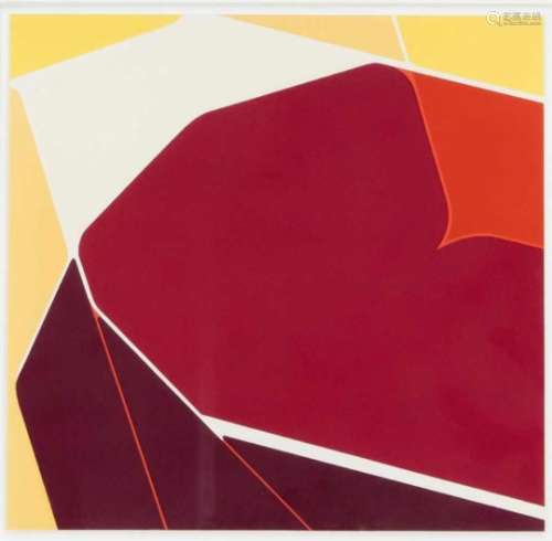 Pablo Palazuelo (1916-2007), abstract composition, color lithograph, 1974, unsign., Sheetdimensions: