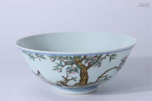 A Chinese Famille-Rose Porcelain Bowl