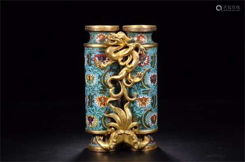 A Chinese Cloisonne Vase