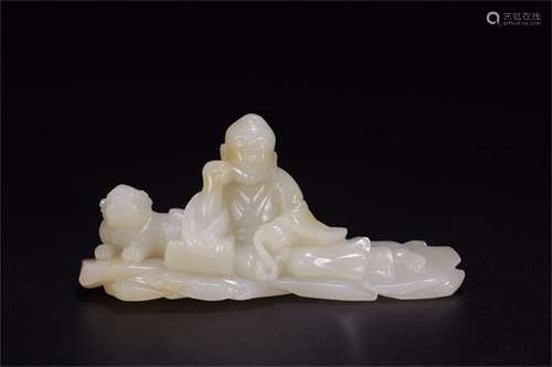 A Chinese Carved Jade Decoration