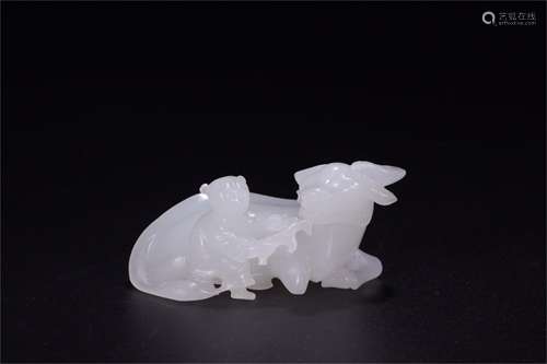 A Chinese Carved Jade Decoration