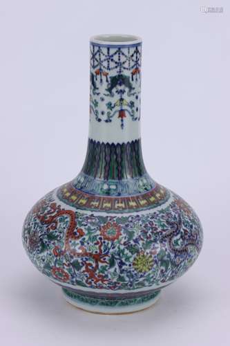 A Chinese Dou-Cai Porcelain Vase