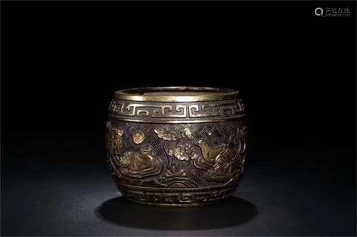 A Chinese Bronze Incense Burner