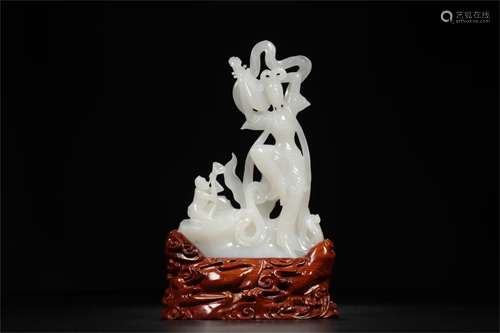 A Chinese Carved Jade Decoration