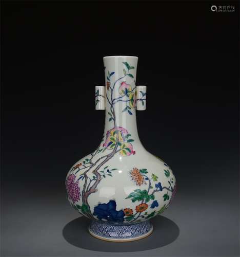 A Chinese Dou-Cai Porcelain Vase