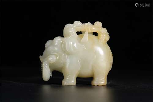 A Chinese Carved Jade Decoration