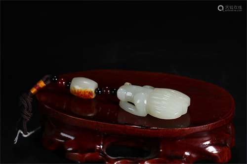 A Chinese Carved Jade Decoration