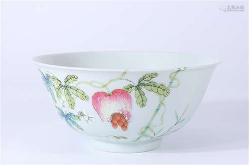 A Chinese Famille-Rose Porcelain Bowl