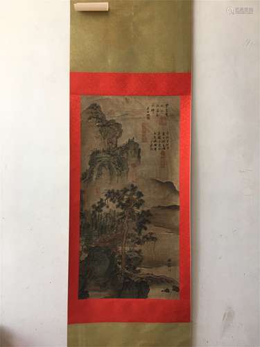 A Chinese Scroll Painting