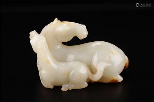 A Chinese Carved Jade Decoration