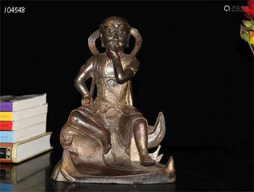 A Chinese Bronze Figure of Buddha