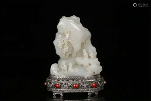 A Chinese Carved Jade Decoration