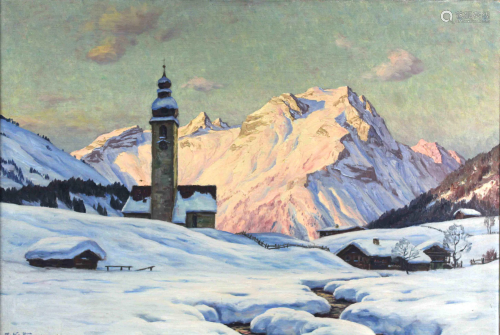 Erwin KETTEMANN (1897 - 1971). Winter in L…