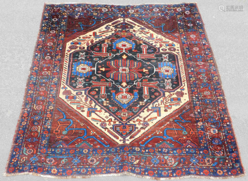 Khamseh Baharlu Persian carpet. Iran. Antiq…
