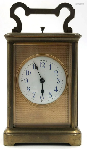 Clock. Brass 