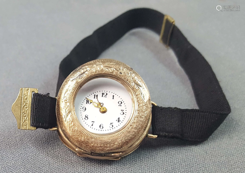 Remontoir Ladies Pocket Watch as a Wristw…