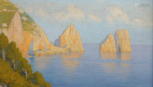 Willem WELTERS (1881-1972). Capri Italy.