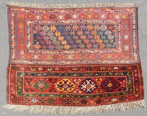 Shah - Savan Persian rug. Pocket front. Iran. Ant…