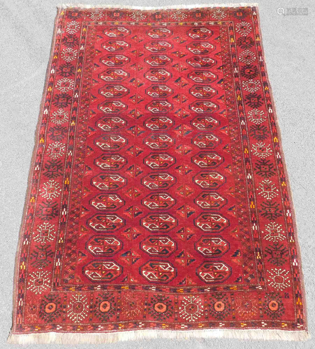 Ersari Dolatabad tribal rug. Afghanistan. O…