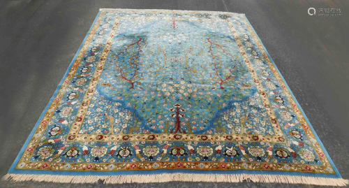 Tetex / Teffzet Art Nouveau rug. Germany. …