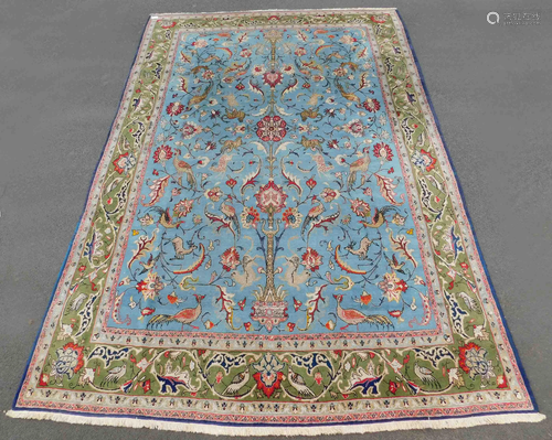 Ghum Persian rug. Iran. Fine weave.