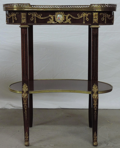 High side table. Louis XV style. Some rose…