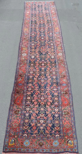 Bijar Persian carpet. Runner. Iran. Old, around …