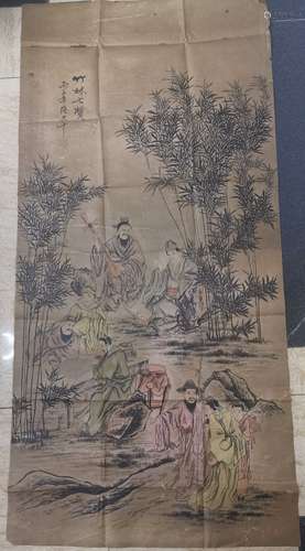 Chinese Ink Color Painting