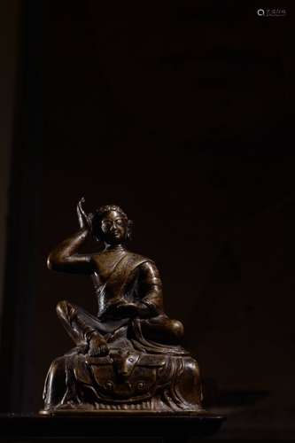 Qing Chinese Bronze Buddha