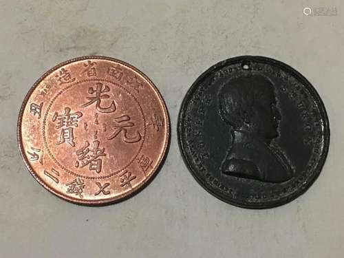 Two Chinese Coins