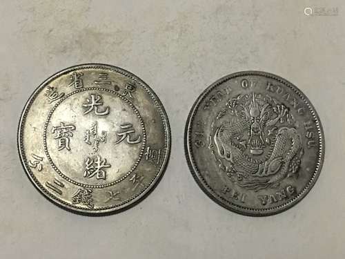 Two Chinese Coins