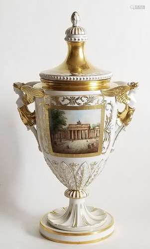 19C Imperial Russian Porcelain Vase Nicholas I