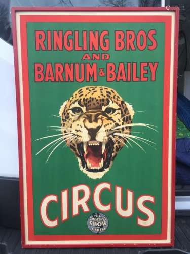 Original Ringling Bros&Barnum Bailey Circus Poster