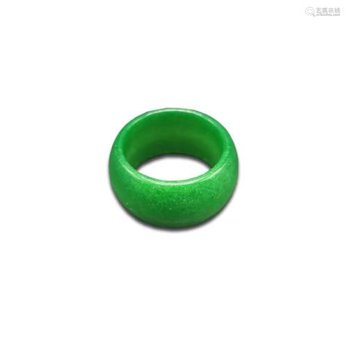 Chinese Green Thumb Ring