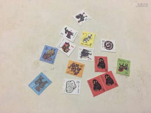 Group of Chinese Stamps