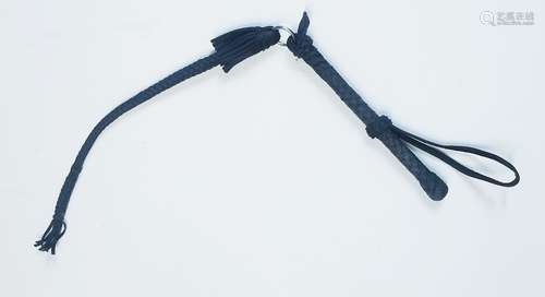 early 20C Cossacks leather whip