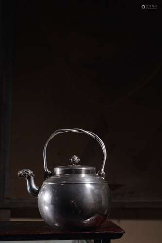 Japanese Silver Teapot