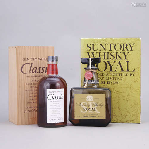 SUNTORY WHISKY CLASSIC & SUNTORY WHISKY ROYAL