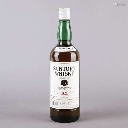 90年代 Suntory White Whisky (金獅版)