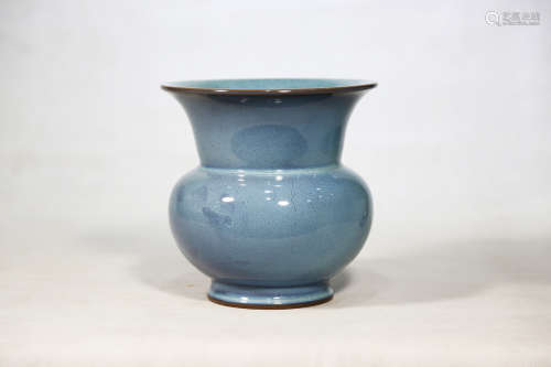 Chinese Song Dynasty Jun Kiln Porcelain Flowerpot
