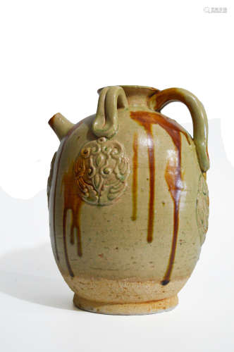 Chinese Changsha Kiln Porcelain Pot