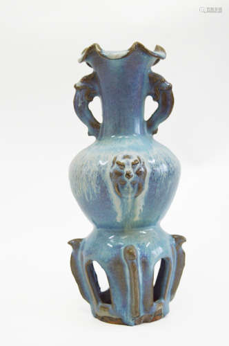Chinese Northern Song Dynasty Jun Kiln Porcelain Bottle