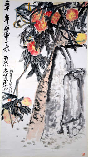 Chinese Painting - Wu Changshuo