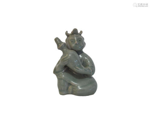 Chinese Koryo Porcelain Statue