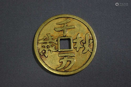 Chinese Pure Gold Coin