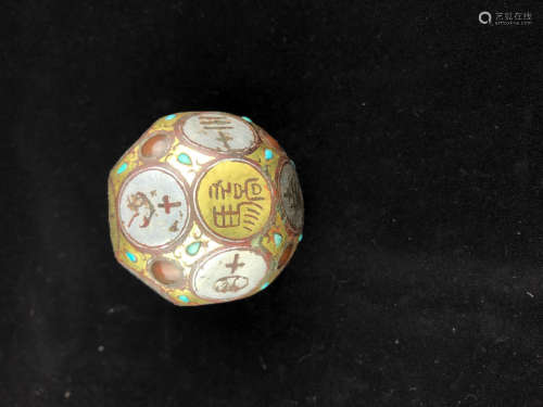 Chinese Porcelain Dice